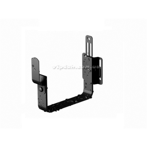 Гак комбі з лапкою Niagara квадратна Ø125 колір Графітовий