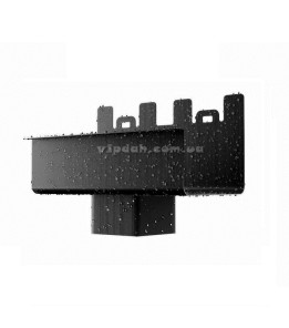 Лійка з квадратним зливом Niagara квадратна Ø125 колір Графітовий