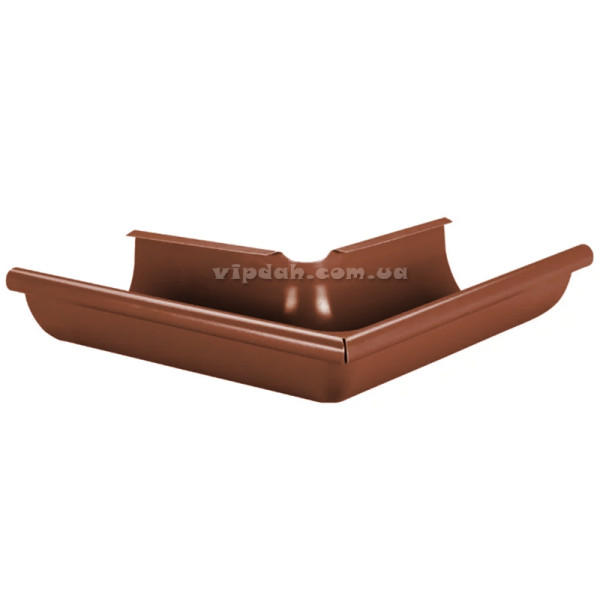 Кут ринви зовнішній/внутрішній нестандартний Niagara Ø125 колір Сріблястий