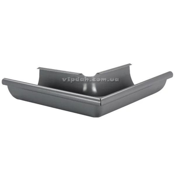 Кут ринви зовнішній/внутрішній нестандартний Niagara Ø125 колір Сріблястий