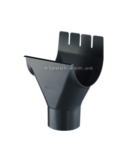 Воронка ринви  Niagara Ø125/100 колір Сріблястий