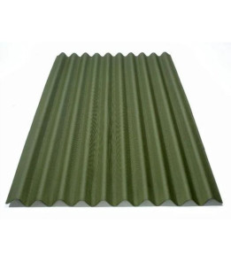 Хвилястий бітумний лист Onduline (Ондулін) зелений 2,0 х 0,95