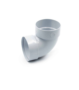 Відвід двомуфтовий 87º RainWay Ø75 колір Зелений