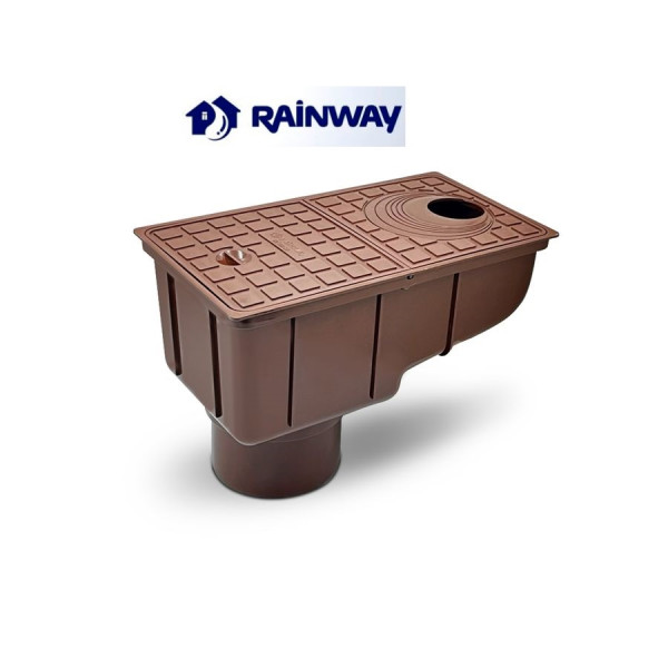 Дощоприймач RainWay Ø50-110 колір Коричневий