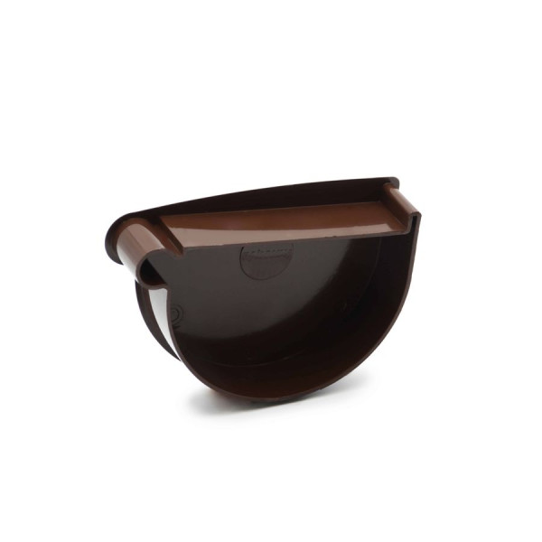 Заглушка воронки ліва RainWay Ø130 колір Зелений