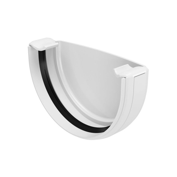 Заглушка ринви Regenau Ø125 колір Графітовий