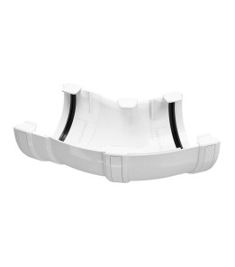 Кут ринви регульований 60°-160° Regenau Ø125 колір Графітовий