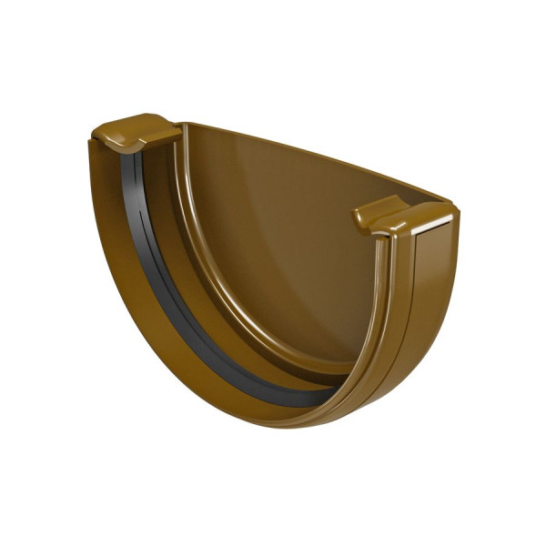 Заглушка ринви Regenau Ø125 колір Графітовий