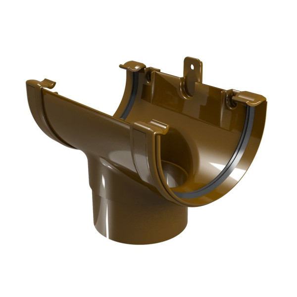 Лійка ринви Regenau Ø125/100 колір Графітовий