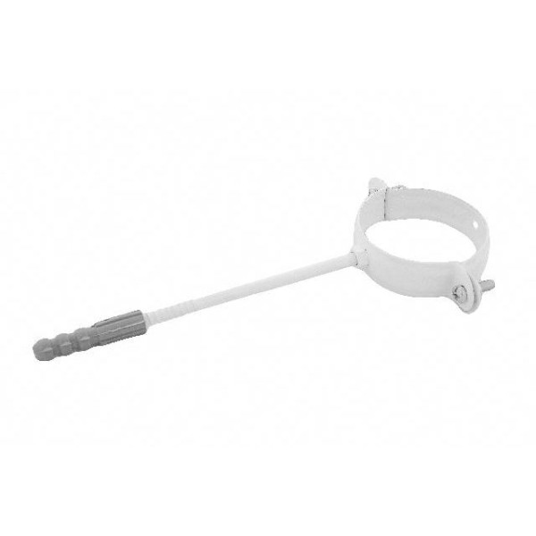 Тримач труби металевий Regenau Ø80 L-160 колір Графітовий