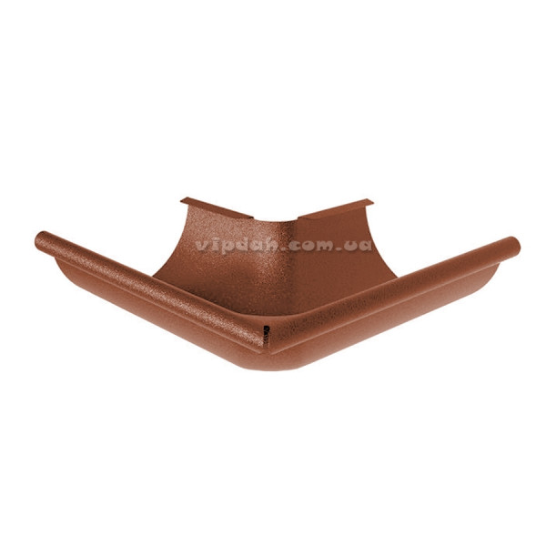 Кут ринви зовнішній 90° SMART Ø125 колір Чорний