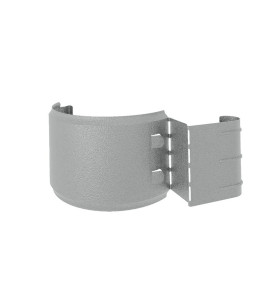 Соединитель желоба SMART Ø150 цвет Чёрный