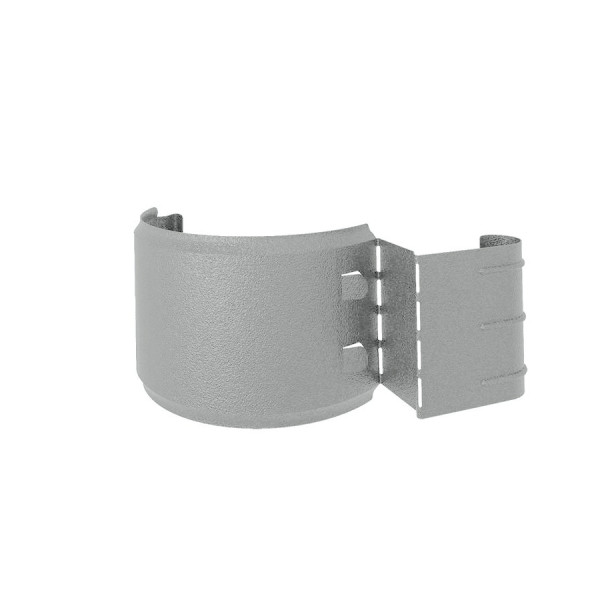 Соединитель желоба SMART Ø125 цвет Чёрный