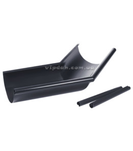 Кут ринви внутрішній з довільним ° STRUGA Ø150 колір Сріблястий