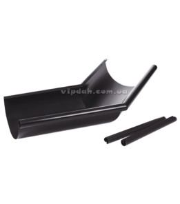 Кут ринви внутрішній 135 ° STRUGA Ø150 колір Сріблястий