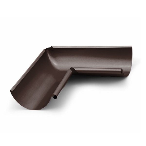 Кут ринви зовнішній 90 ° STRUGA Ø150 колір Коричневий