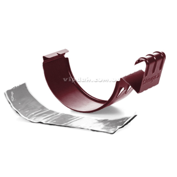 З'єднувач ринви STRUGA Ø125 колір Коричневий