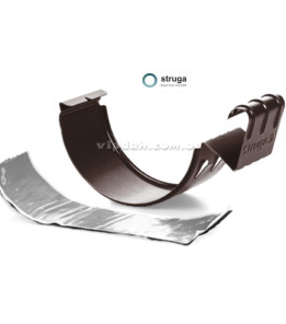 З'єднувач ринви STRUGA Ø125 колір Коричневий