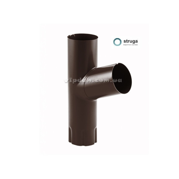 Трійник 70° 100/100 STRUGA Ø100 колір Коричневий