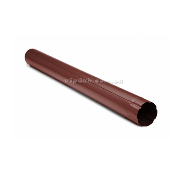 Труба STRUGA довжина 1м Ø90 колір Коричневий