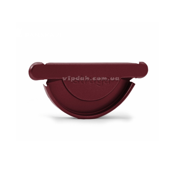 Заглушка ринви універсальна STRUGA Ø125 колір Коричневий