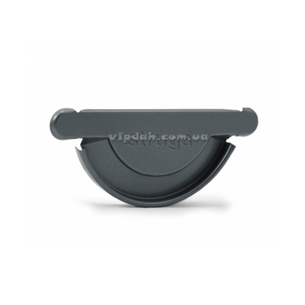 Заглушка ринви універсальна STRUGA Ø125 колір Коричневий