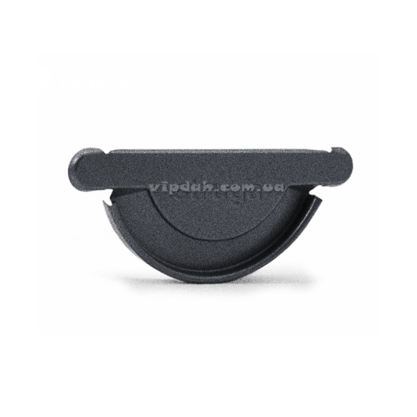 Заглушка ринви універсальна STRUGA Ø125 колір Коричневий