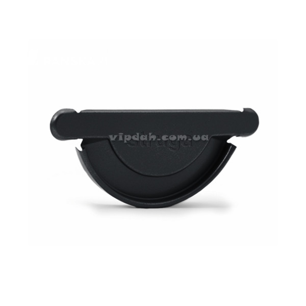 Заглушка ринви універсальна STRUGA Ø125 колір Коричневий