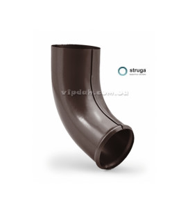 Злив STRUGA Ø100 колір Коричневий