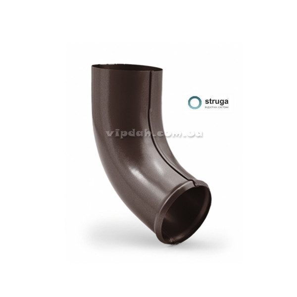 Злив STRUGA Ø90 колір Коричневий