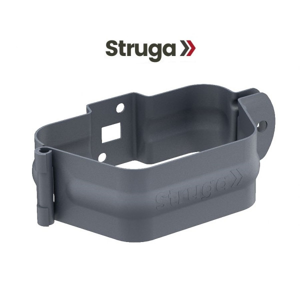 Кріплення труби STRUGA Quattro колір Титан-цинк