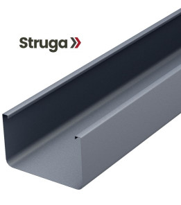 Ринва STRUGA Quattro довжина 4м колір Титан-цинк