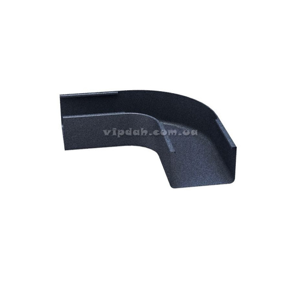 Кут ринви універсальний 90° STRUGA Quattro колір Титан-цинк