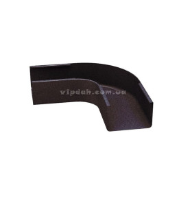 Кут ринви універсальний 90° STRUGA Quattro колір Титан-цинк