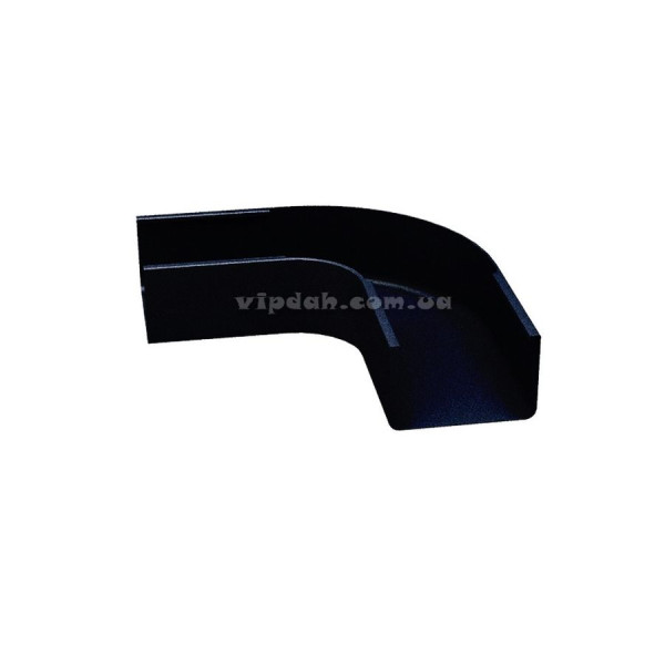 Кут ринви універсальний 90° STRUGA Quattro колір Титан-цинк