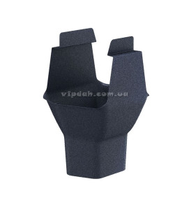 Лійка ринви STRUGA Quattro колір Титан-цинк