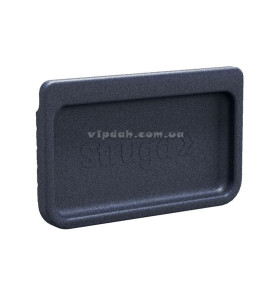 Заглушка ринви комплект L+R STRUGA Quattro колір Титан-цинк