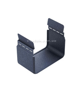 З’єднувач ринви STRUGA Quattro колір Титан-цинк