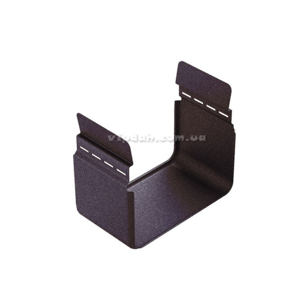 З’єднувач ринви STRUGA Quattro колір Титан-цинк