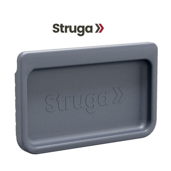 Заглушка ринви комплект L+R STRUGA Quattro колір Титан-цинк