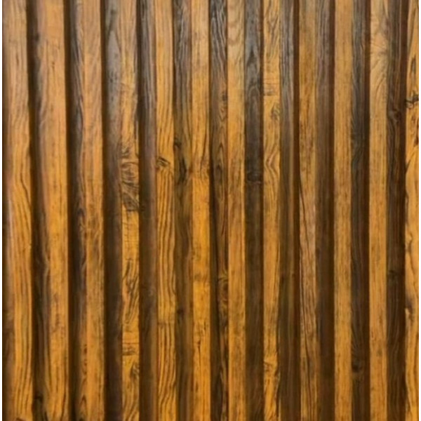 Фасадна панель декоративна рейка "Акцент" Сосна 3D