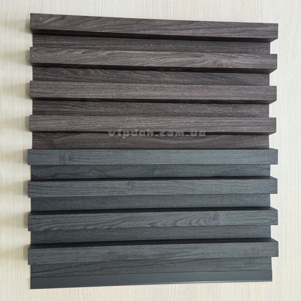 Фасадна панель декоративна рейка "Акцент" Сосна 3D