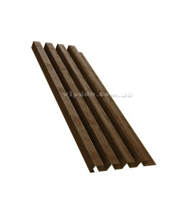 Фасадна панель декоративна рейка "Акцент" Сосна 3D