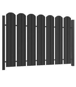 Металевий штахетник "БАСТІОН" 0,45мм Словаччина матовий