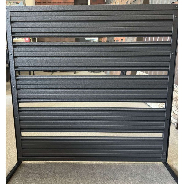 Металевий штахетник "БАСТІОН" двосторонній 0,45мм Словаччина матовий