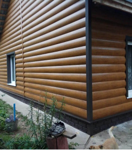 Сайдинг металевий "Блок-Хаус" Сосна 3D