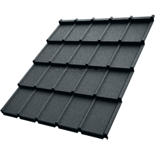 Металочерепиця Еліт Voestalpine Австрія 0,50 мм коричневий 8017 CRYSTAL розмір під замовлення