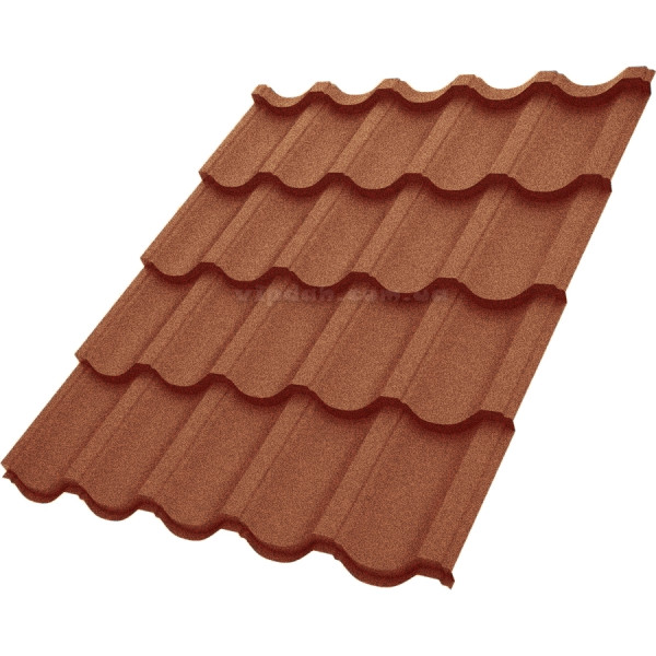 Металочерепиця Модерн Voestalpine Австрія 0,50 мм чорний 9005 CRYSTAL розмір під замовлення