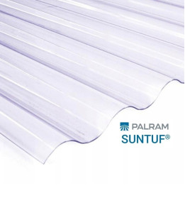 Прозорий хвильовий лист SunTuf Сінусоїда