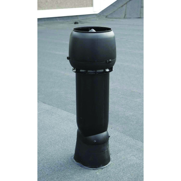 Прохідний елемент HUOPA високий для труб Ø110-160 Сірий